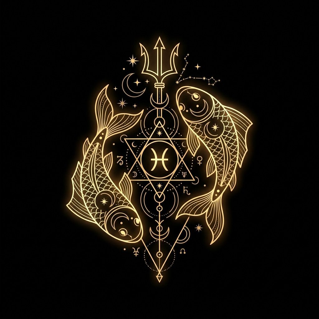 Pisces totem symbol